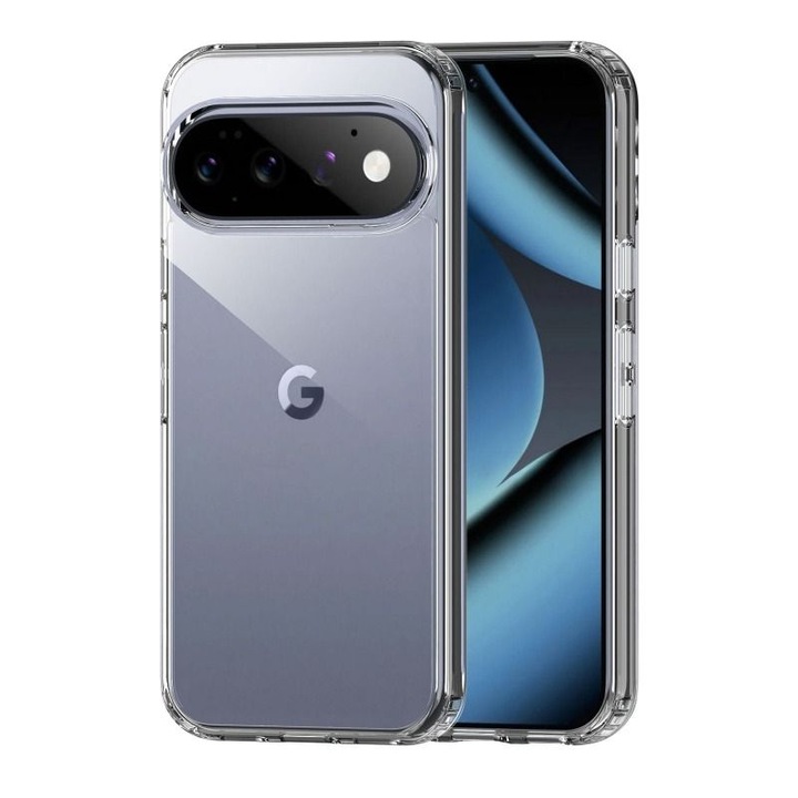 Tok Google Pixel 11 Pro-hoz, Átlátszó Ütésálló, OPTIM SOLUTION, Elegáns, Védő, Tökéletes kidolgozás, Átlátszó