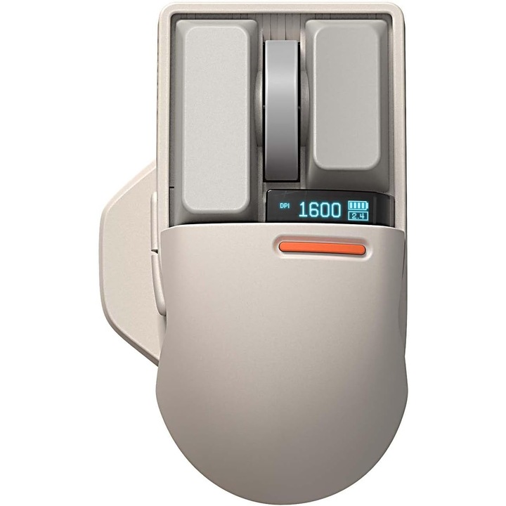 Mouse Wireless LOFREE cu Ecran OLED, 4000 DPI, Bluetooth