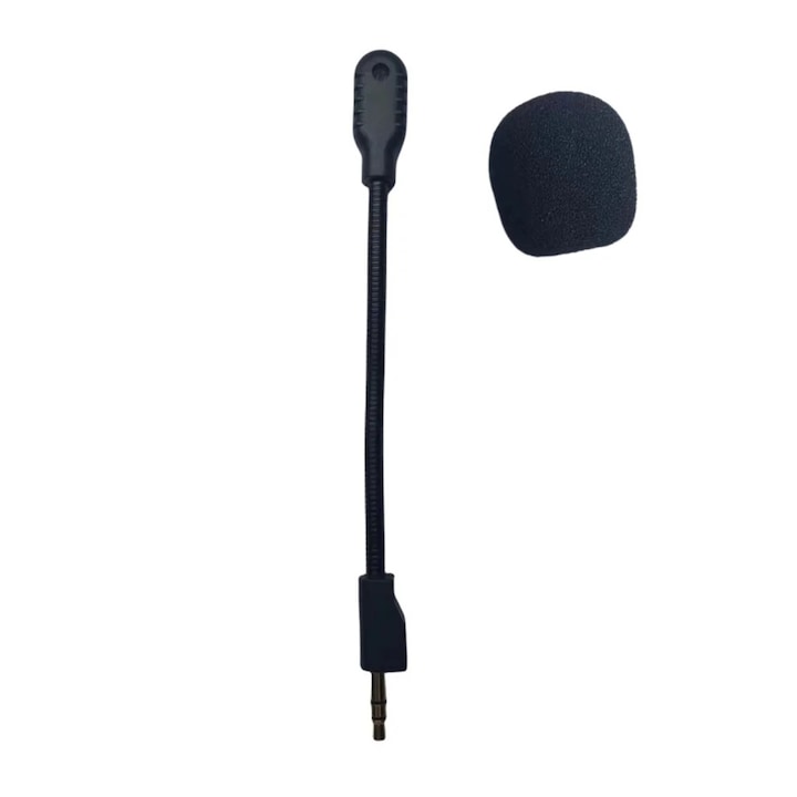 YANYXR mikrofon gémes kar GPRO fejhallgatóhoz, fekete, 14cm