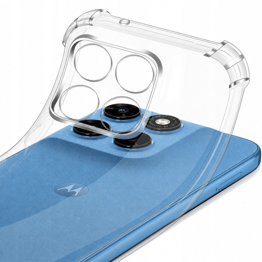 Husa pentru Motorola Moto G87 / G77 / G67 - Techsuit Shockproof Clear Silicone - Clear