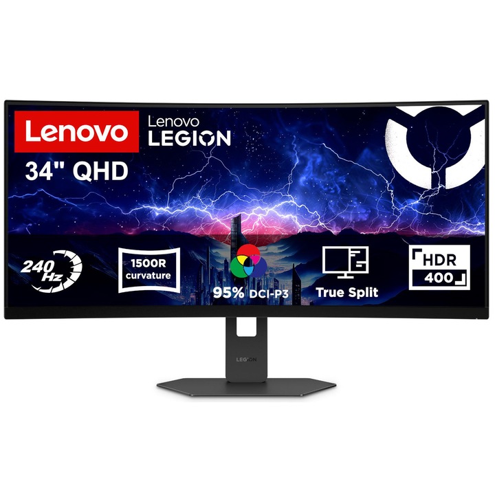 Monitor VA LED Acer 23.8" SA242YH1bi, Full HD 1920 x 1080, VGA, HDMI, 100 Hz, 4 ms Negru