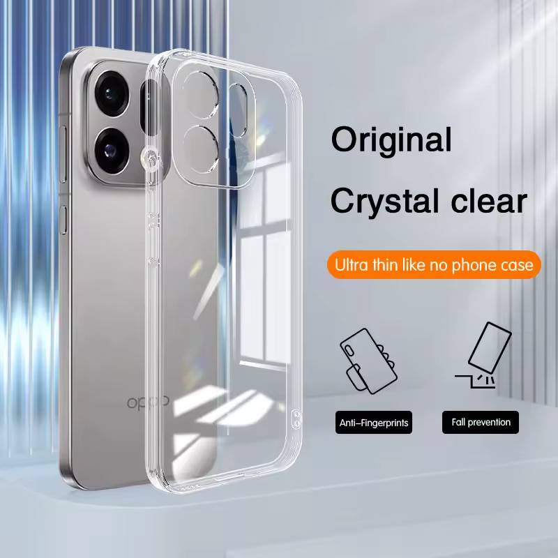 Husa pentru Oppo Reno 16 5G, Anti-Shock 1.5mm, cu protectie lentile, transparenta