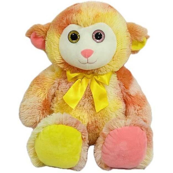 Plüssjáték Narancssárga bárány fehér orral 54 cm