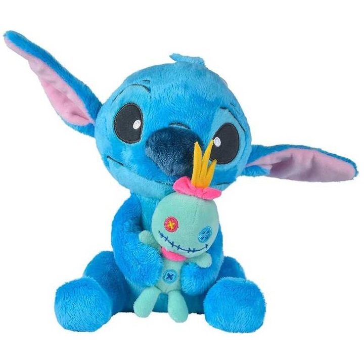 Stitch plüssjáték Scrump kabalával 25 cm