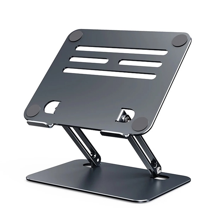 Suport laptop YANYXR reglabil, racire, gri, 15x4.2x3.1cm