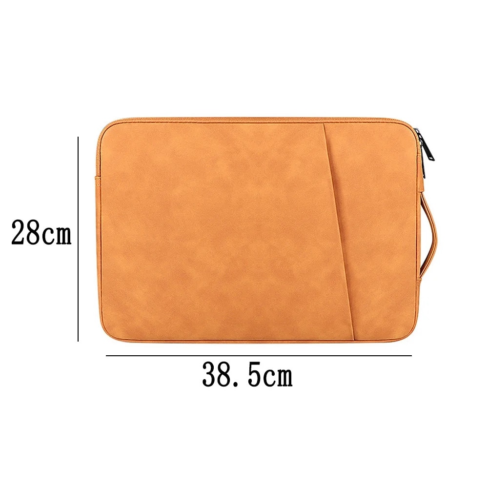 Husa laptop YANYXR 14.1-15.4 inch galben 38.5x28x3cm impermeabila moale