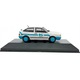Volkswagen Gol Sabesp Saneamento Basico modellautó, 1/43 méretarányú, fehér és kék