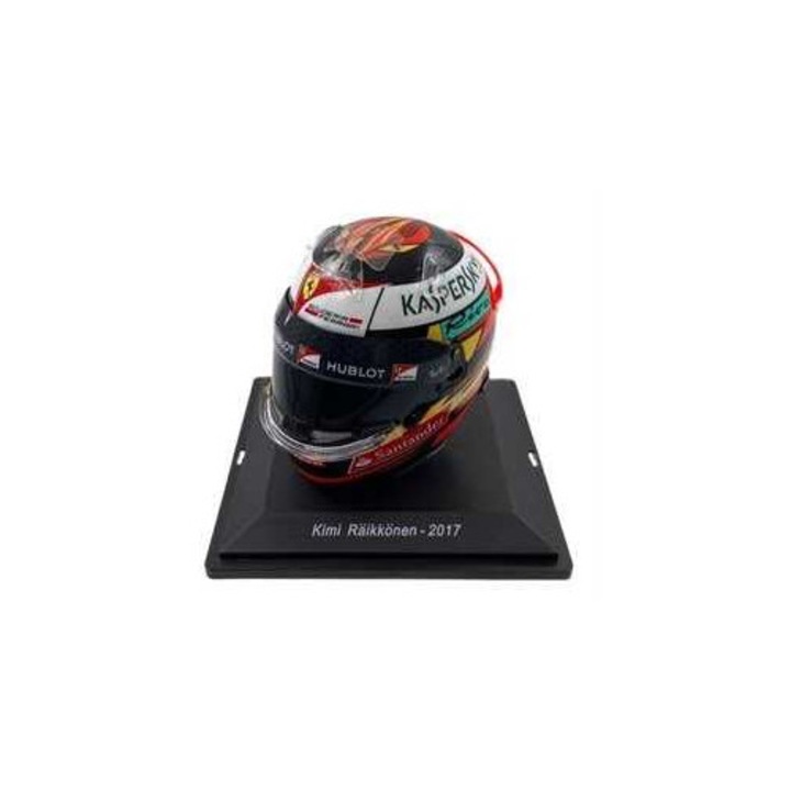 Kimi Raikkonen 2017 Formula 1 sisak modell, 1/5 méretarányú, többszínű