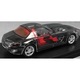 Mercedes-Benz SLS AMG 2011 limitált kiadású matt szürke modell átlátszó elemekkel és piros belsővel, 1/43 méretarány