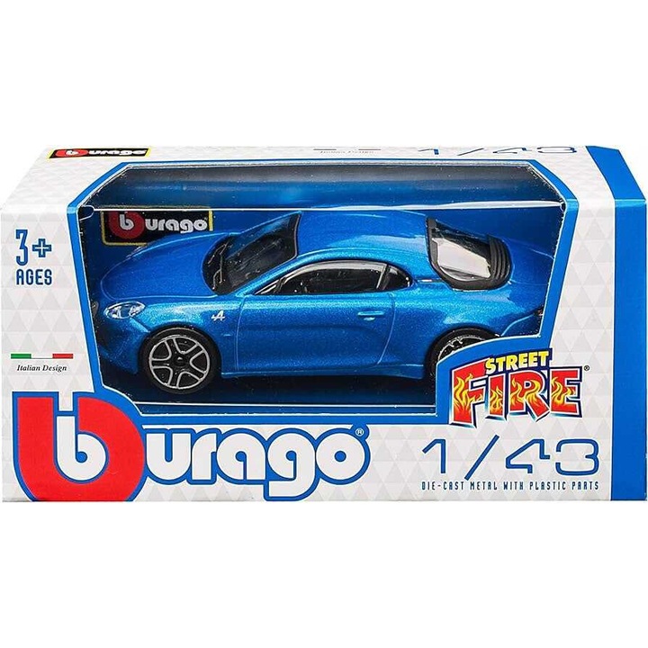 Renault Alpine A110 Cup modellautó, 1/43 méretarány, kék