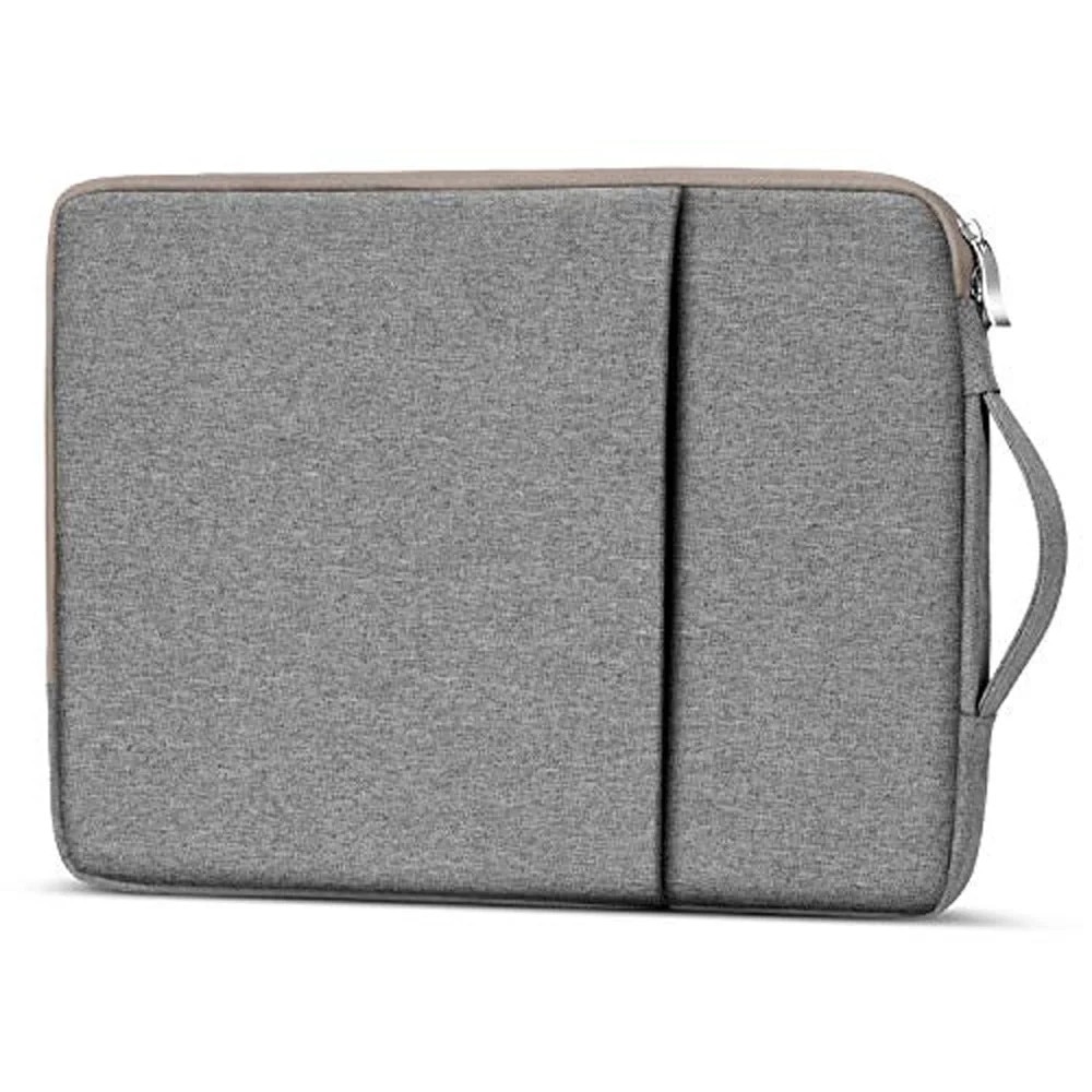 Husa laptop YANYXR V14 14 inch roz cu buzunare multiple si protectie impermeabila
