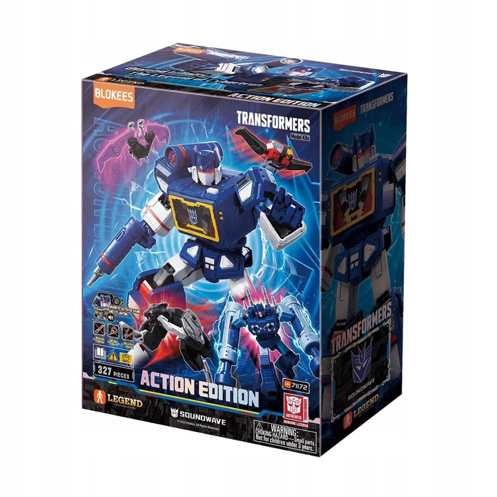 Фигурка Blokees Transformers Soundwave - Колекционерско издание