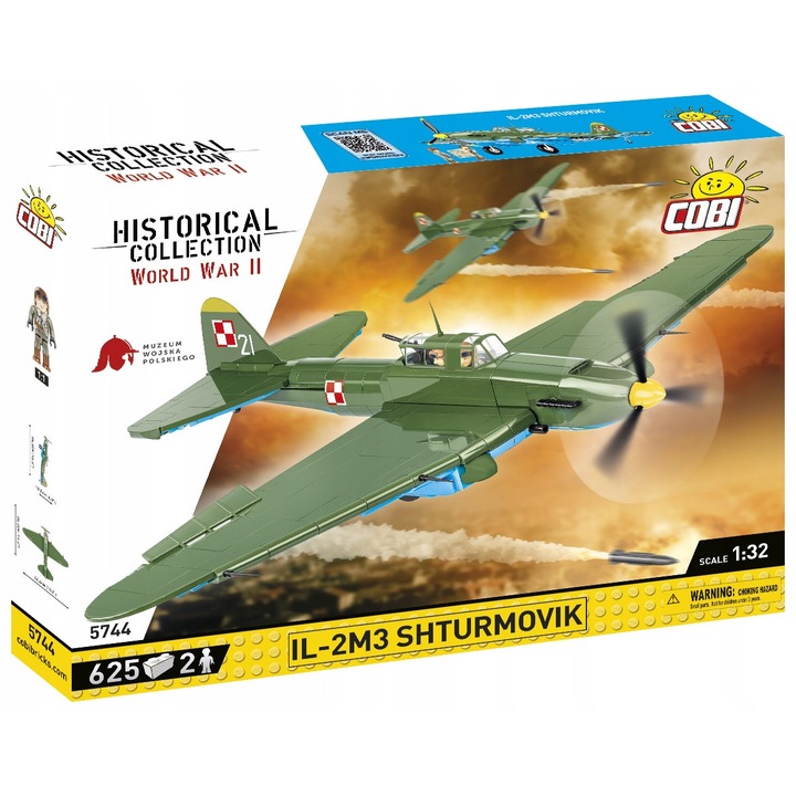 Set 2 in 1 Klocki Cobi 5744 si Placa Constructie Insula