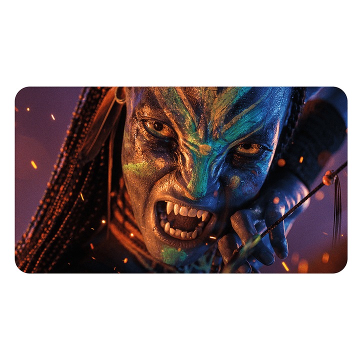 Mousepad Deskmat Neytiri Avatar Fire and Ash 800x400x4mm margini drepte cusute Oktane