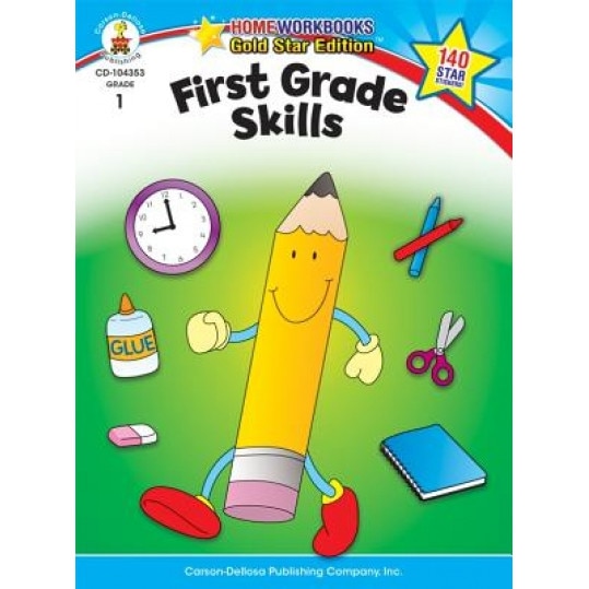 First Grade Skills Grade 1, Carson-Dellosa (Editor)