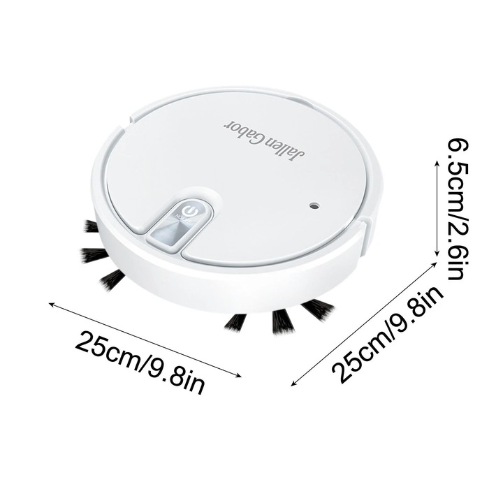 Aspirator robot YANYXR multifunctional spray, 6.5cm, 200ml, 1500Pa, 61-120min