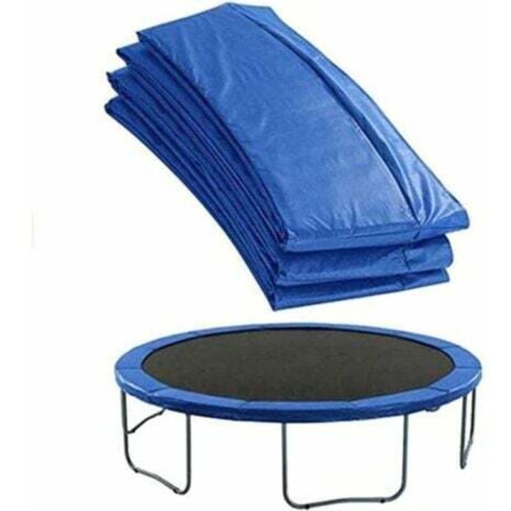 Trambulin rugóvédő 244x26cm, PVC, hab, UV-álló, szakadásálló