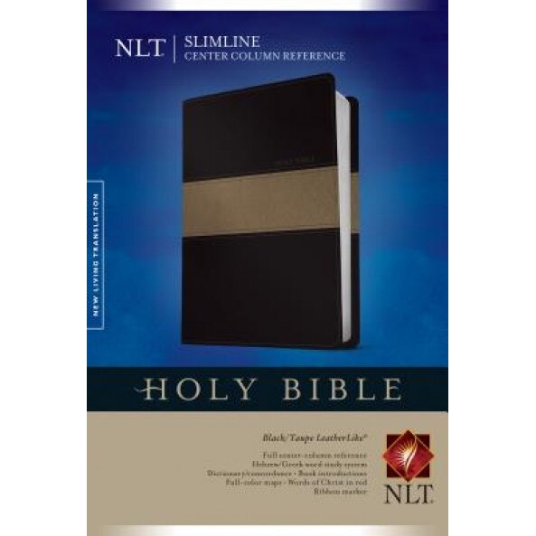 Slimline Center Column Reference Bible-NLT, Tyndale House Publishers (Manufactured by)