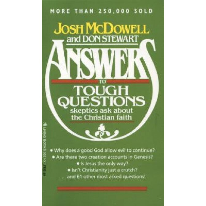 Answers, Don Stewart, Josh McDowell