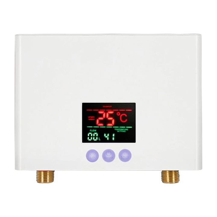 YANYXR 3000W fehér 21x15x5.5cm azonnali elektromos vízmelegítő távirányítóval