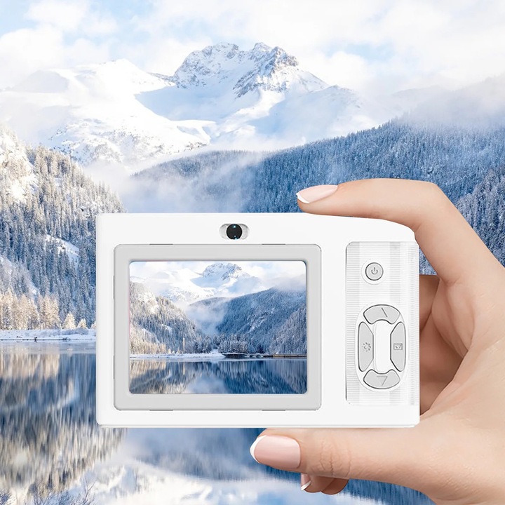 YANYXR 48MP 1080P fehér 2.4inch 16x zoom 32GB digitális fényképezőgép