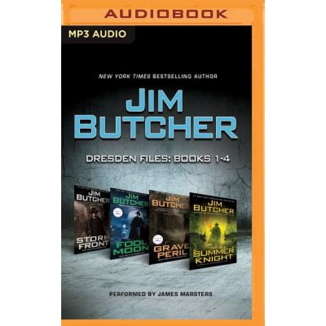 Jim Butcher: Dresden Files, Books 1-4: Storm Front, Fool Moon, Grave Peril, Summer Knight, Jim Butcher (Author)
