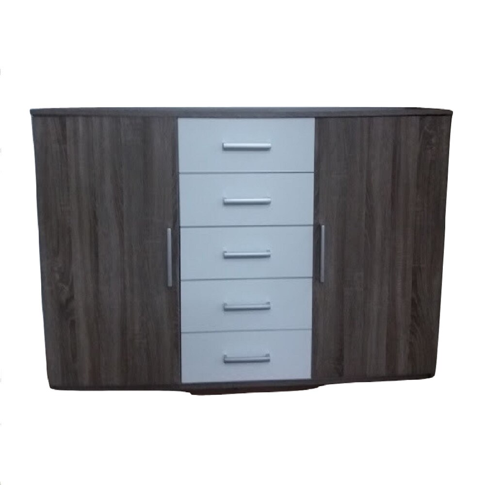 Comoda cu 4 sertare si 2 usi pal melaminat