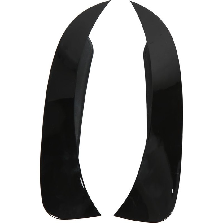 Set 2 ornamente spoiler bara spate, negru lucios, 2013-2019, Mercedes GLA-Class X156