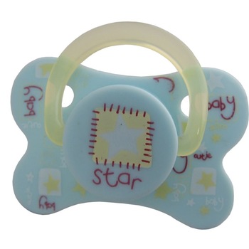 Suzeta silicon ortodontica, 6L+, Primii Pasi, R0331 star bleu Suzeta silicon ortodontica, 6L+, Primii Pasi, R0331 star bleu