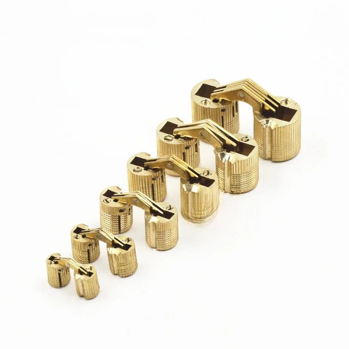 Balamale cupru YANYXR set 8-16cm cilindrice ascunse