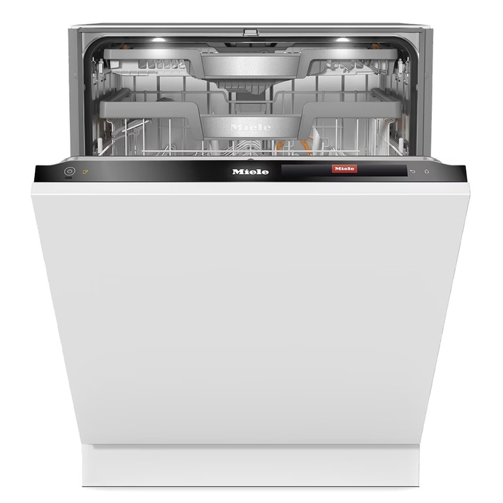 Masina de spalat vase incorporabila MIELE G 7980 SCVi AutoDos K2O, 14 seturi, 5 programe, 60 cm, Clasa A Negru
