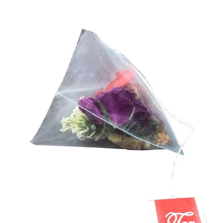 Pungi infuzor ceai YANYXR set 100 buc 7.5x9cm alb