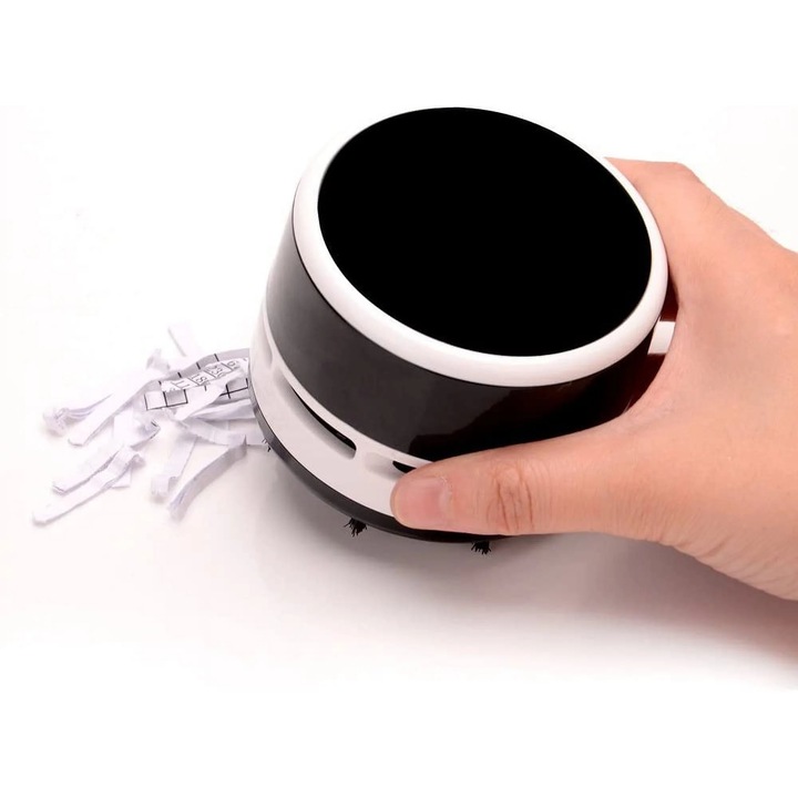 Aspirator portabil Zyblssbb mini negru fara fir 2xAA