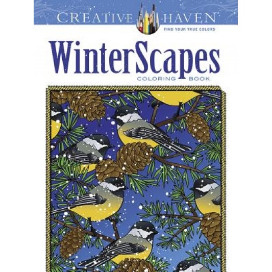 Creative Haven Winterscapes Coloring Book, Jessica Mazurkiewicz (Author)