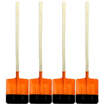 Pachet - 4 x Lopata cu coada lunga pentru zapada Pachet - 4 x Lopata cu coada lunga pentru zapada