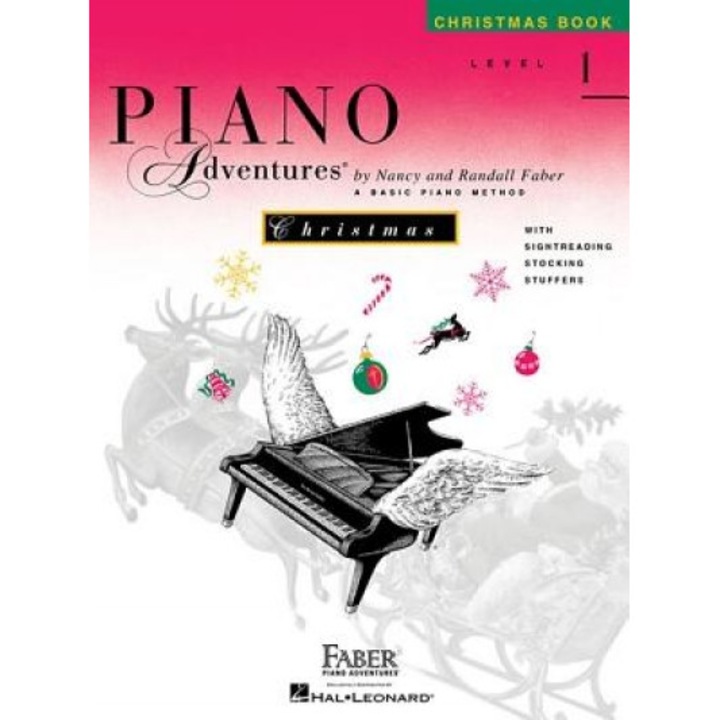 Piano Adventures, Level 1, Christmas Book,