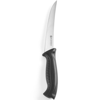 Cutit bucatarie, ideal pentru feliere, Hendi, lama inox grosime 1.8 mm, maner polipropilena negru Cutit bucatarie, ideal pentru feliere, Hendi, lama inox grosime 1.8 mm, maner polipropilena negru