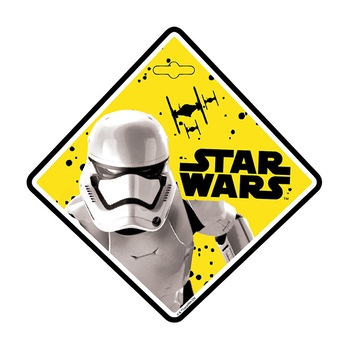 Semn de avertizare Baby on Board Star Wars Stormtrooper, Seven Semn de avertizare Baby on Board Star Wars Stormtrooper, Seven