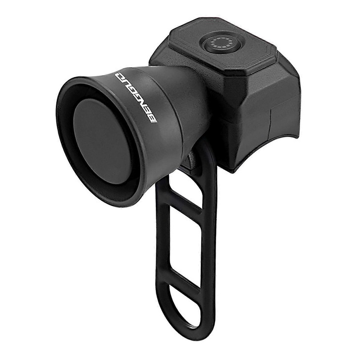 Sonerie electrica bicicleta, 120dB, rezistenta la apa, negru, compacta