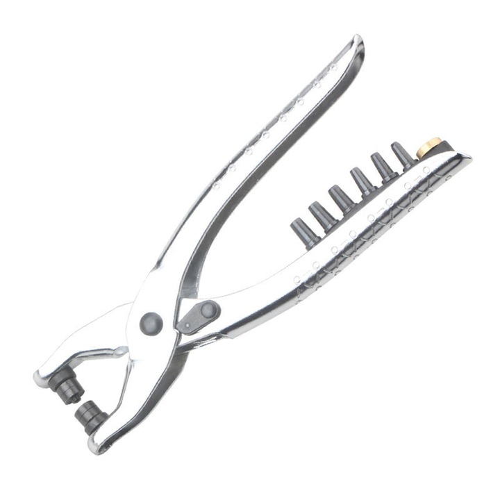 Cleste perforator multifunctional, otel, 2-4.5mm, antiderapant, cromat