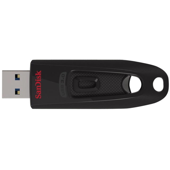 SanDisk Ultra USB memória, 32 GB, USB 3.0, fekete
