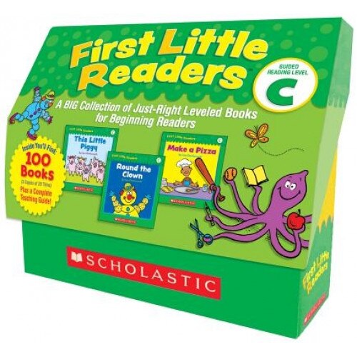 First Little Readers: Guided Reading Level C: A Big Collection of Just-Right Leveled Books for Beginning Readers, Liza Charlesworth (Author)