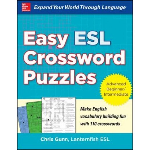 Easy ESL Crossword Puzzles, Chris Gunn (Author)