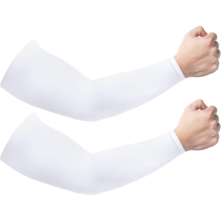 Set 2 mansete brat racoroase protectie UV 50+ unisex, marime universala
