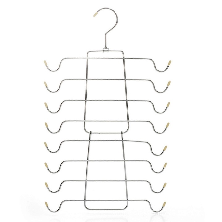 Umeras metalic pliabil organizator topuri bej 53x31cm