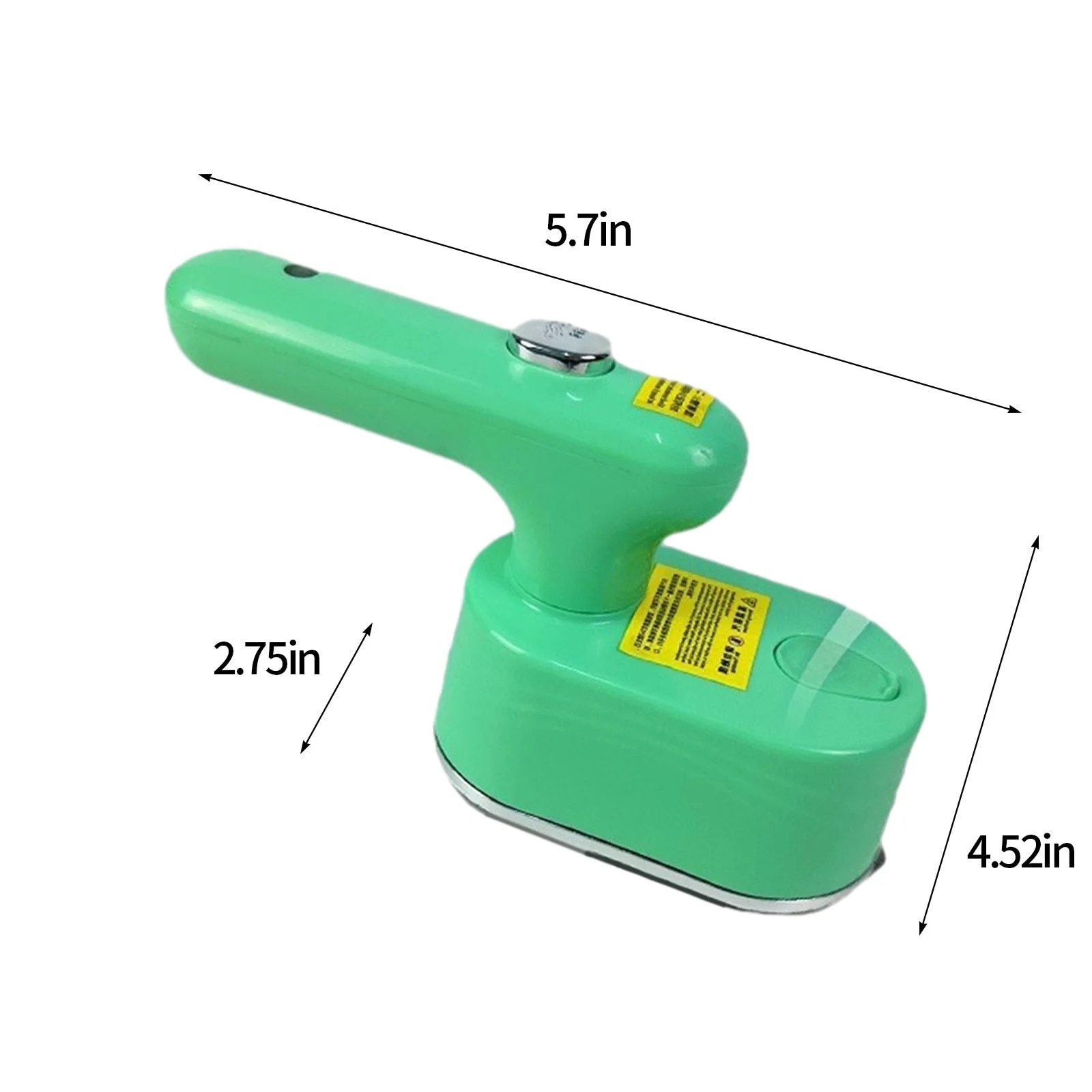 Fier de calcat portabil multifunctional, verde, 14.5x11.5x7cm, 150ml