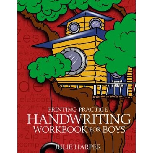 Printing Practice Handwriting Workbook for Boys, Julie Harper (Author)