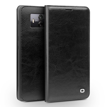 Husa din piele fina tip carte, cu buzunar card, Huawei Mate 10 - Qialino Classic Wallet, culoare Negru Husa din piele fina tip carte, cu buzunar card, Huawei Mate 10 - Qialino Classic Wallet, culoare Negru