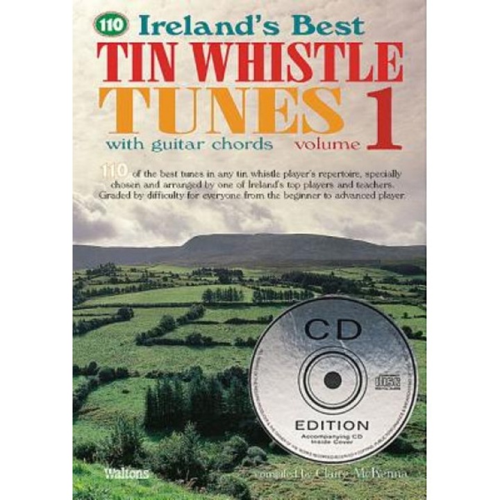 Ireland's Best Tin Whistle Tunes, Volume 1 [With 2 CDs], Claire McKenna (Compiled by)