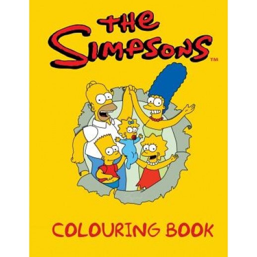 The Simpsons Colouring Book: A Great Simpsons Colouring Book for Kids. an A4 50 Page Book Full Off Simpson Images to Colour. Great for Kids Aged 3+, S. J. Carney (Author)